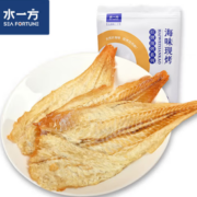 肉质柔韧有嚼劲！水一方 烤鱼片现烤鳕鱼片 鳕鱼片60g