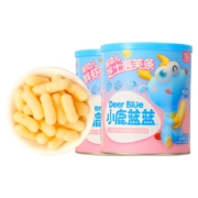 天降福利、再补券、11点：小鹿蓝蓝 鳕鱼味鱼鱼泡芙*1罐