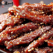 中华老字号，金角 老四川巴蜀麻辣牛肉干 500g