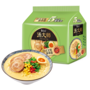 康师傅方便面 汤大师 日式叉烧豚骨拉面 85g*5袋 泡面袋装 速食零食
