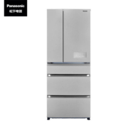 Panasonic 松下 532升 净味 风冷无霜 变频节能 大容量 精准存储 家用电冰箱 NR-EE54WGC-S 银色