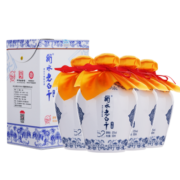 衡水老白干白酒 青花手酿 老白干香型 52度 500ml*4瓶 整箱装 宴请礼赠
