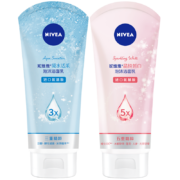 再降价：妮维雅（NIVEA）洗面奶 晶纯焕亮150g+凝水活采150g