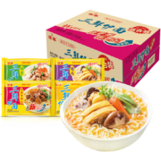 京喜App、概率券：华丰三鲜伊面方便面袋装整箱 【超值】混合口味78g*12袋*2
