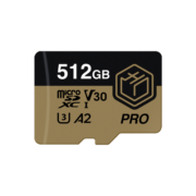 京东京造 512G高性能PRO系列TF（MicroSD）存储卡 U3 C10 A2 V30 4K 高速游戏机平板运动相机无人机内存卡
