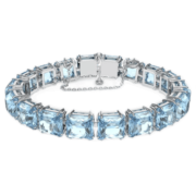 施华洛世奇（SWAROVSKI）【王一博同款系列】施华洛世奇 Millenia 手链女轻奢饰品 蓝色 5614924