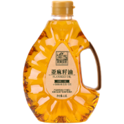 京东百亿补贴:亚麻公社 亚麻籽油物理冷压榨一级食用油胡麻油1.8L