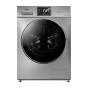 美的（Midea）10公斤滚筒全自动变频洗衣机巴氏除菌除螨洗高温筒自洁大容量家用洗烘京品家电洗衣机 10KG滚筒|除菌MG100S31DG5-Y1YW