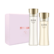 plus会员、概率券：ELIXIR 怡丽丝尔 优悦活颜弹润水乳礼盒（水170ml+乳130ml）