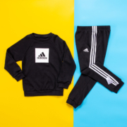 10点：adidas 男婴童 运动童套装