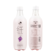 喜茶（HEYTEA）无糖气泡水0糖0脂0卡多口味饮料整箱 巨峰葡萄味500ml*15瓶