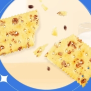 88VIP：颜飘飘 黑麦片海盐苏打饼干400g