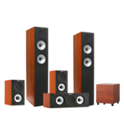 尊宝（Jamo）S526 音响 5.1家庭影院 电视音响 家用客厅家庭影院 落地影院套装 8英寸低音炮