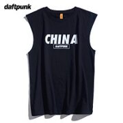 DAFTPUNK 疯庞克 无袖背心T恤