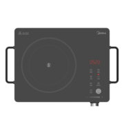 美的（Midea）电磁炉 电陶炉 家用煮茶火锅旋控2200W大火力电磁灶双环控火 智能定时4D防水 H22-HST2208