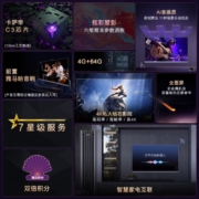 卡萨帝（Casarte）银河电视K65E10 65英寸超薄4K超高清声控智慧屏HiFi级声场平板影院电视4G+64G以旧换新