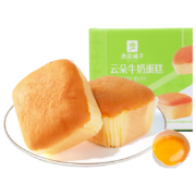 京东百亿补贴:良品铺子 云朵牛奶蛋糕480g