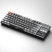 某东京造 K8 87键 蓝牙双模机械键盘 深灰色 佳达隆G轴茶轴 单光