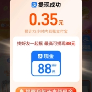 淘宝 一起摇现金 wzl