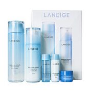LANEIGE 兰芝 水凝透润 5件套 水200ml+乳120ml送3个小样
