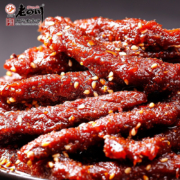 中华老字号，金角 老四川麻辣牛肉 60g*10袋