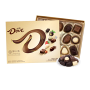 德芙（Dove）精心之选多种口味巧克力礼盒140g零食分享（本产品不含礼品袋）