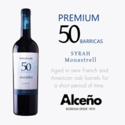 ALCENO 50 PREMIUM 奥仙奴珍藏50 西拉慕合怀特 干红葡萄酒 750mL 一瓶