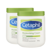 京东百亿补贴：丝塔芙（Cetaphil）大白罐保湿霜 550g 2件装