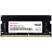 PLUS会员 阿斯加特（Asgard）16GB DDR4 2666 笔记本内存条 列-精选颗粒/稳定兼容
