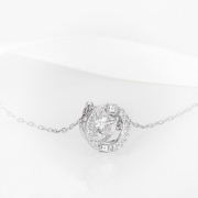 【自营】Swarovski/施华洛世奇跳动的心吊坠锁骨链项链七夕送礼