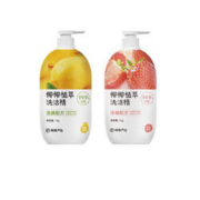 YANXUAN 网易严选 椰椰植萃洗洁精 2瓶4斤装 柠檬味+草莓味*2件