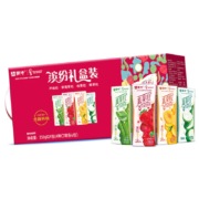 plus会员：蒙牛真果粒牛奶饮品（草莓+芦荟+椰果+桃果粒）250g*24*4件