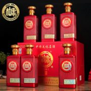 中华老字号！白水杜康 洞藏私藏专属 52度浓香型纯粮白酒500mL*6瓶 仿皮手提礼箱装