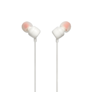JBL T110 立体声入耳式耳机耳麦 运动耳机 电脑游戏耳机 手机有线耳机带麦可通话 T110 蓝色