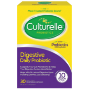 康萃乐Culturelle 益生菌成人胶囊 益生元LGG鼠李糖乳杆菌肠胃养护 消化健康 30粒/盒(原装进口)