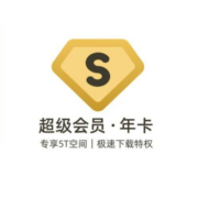 预售：Baidu 百度 网盘超级会员 SVIP 年卡12个月