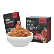 力狼浓鲜宝猫咪罐头85g*12包整箱布偶肉粒鱼肉包拌饭湿粮猫零食