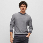 BOSS Hugo Boss 雨果·博斯 Abovemo 男士棉质羊绒毛衣50482546