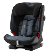 宝得适（BRITAX）儿童安全座椅9个月-12岁德国原装进口isofix接口百变i-SIZE牛仔蓝