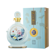 京东百亿补贴：西凤酒 30年52度陕西纯粮凤香型白酒 礼盒装500ml
