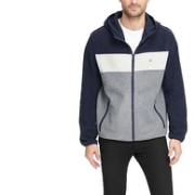 Tommy Hilfiger 汤米·希尔费格 男士连帽摇粒绒夹克158AF552
