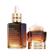 雅诗兰黛七夕限定小眼面两件套(棕瓶30ml+棕眼15ml)护肤品化妆品套装