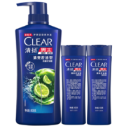 学生会员：CLEAR 清扬 洗发水去屑控油500g附赠品100g