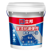立邦 防水涂料屋顶补漏房顶裂缝沥青平房聚氨酯外墙楼顶裂缝防漏 【灰色-聚氨酯40斤】可涂刷40㎡