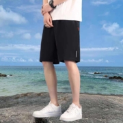 天降福利：H-75 运动五分裤 黑色