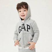Gap 盖璞 宝宝LOGO法式圈织软卫衣837957
