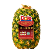 都乐Dole 菲律宾无冠金菠萝 2只装 金菠萝 单果800g