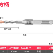 BaoLian 保联 钨钢加长冲击钻
