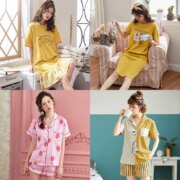 清仓低价，润微 夏季女士睡裙/家居服套装 多款