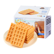 三只松鼠奶香味华夫饼1000g/箱 *4件